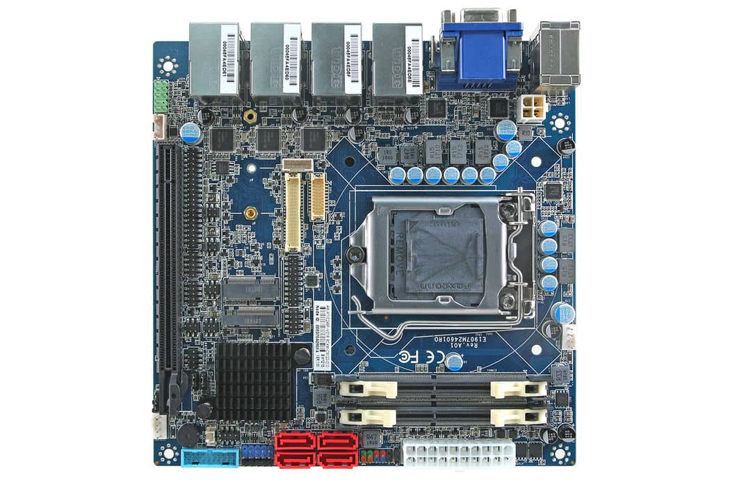 EMX-C246P | Mini-ITX | 工业及嵌入式主板 | Product Overview | 安勤科技